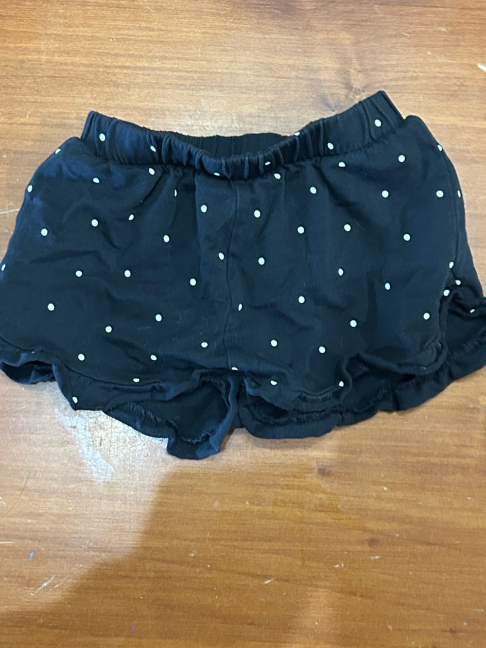 H&M Black Polka Dot Ruffle Bloomers